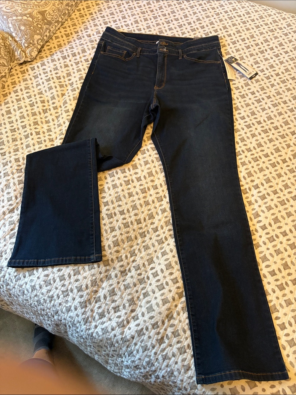 sofia by sofia vergara Dark Blue Boot-Cut Jeans